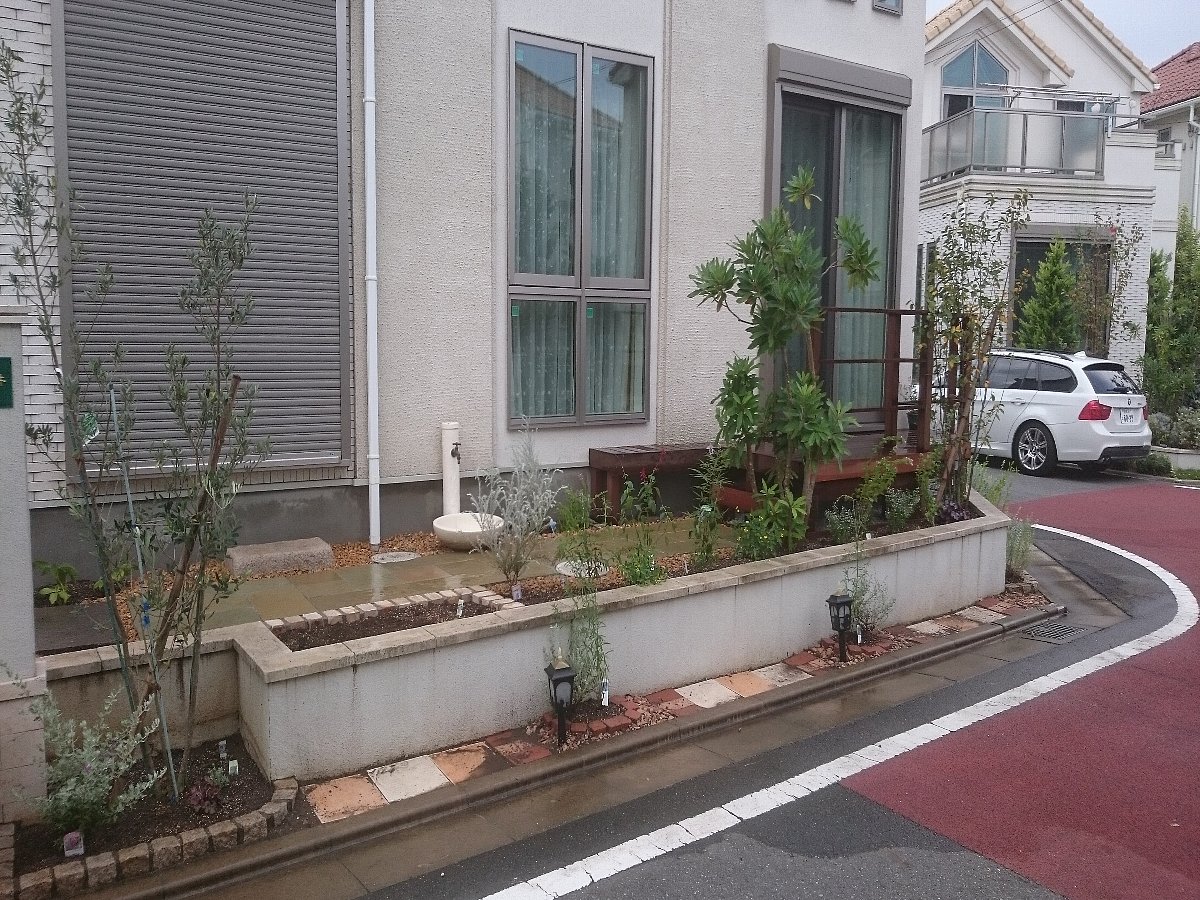 藤沢市でのお庭のリフォーム（リガーデン）