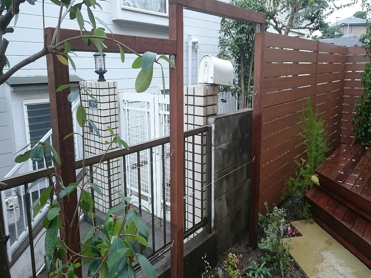 横浜市でのお庭のリフォーム（リガーデン）