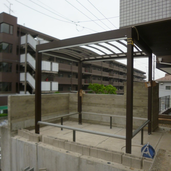 横浜市 独立サンルーム含むオリエンタルモダン新築工事
